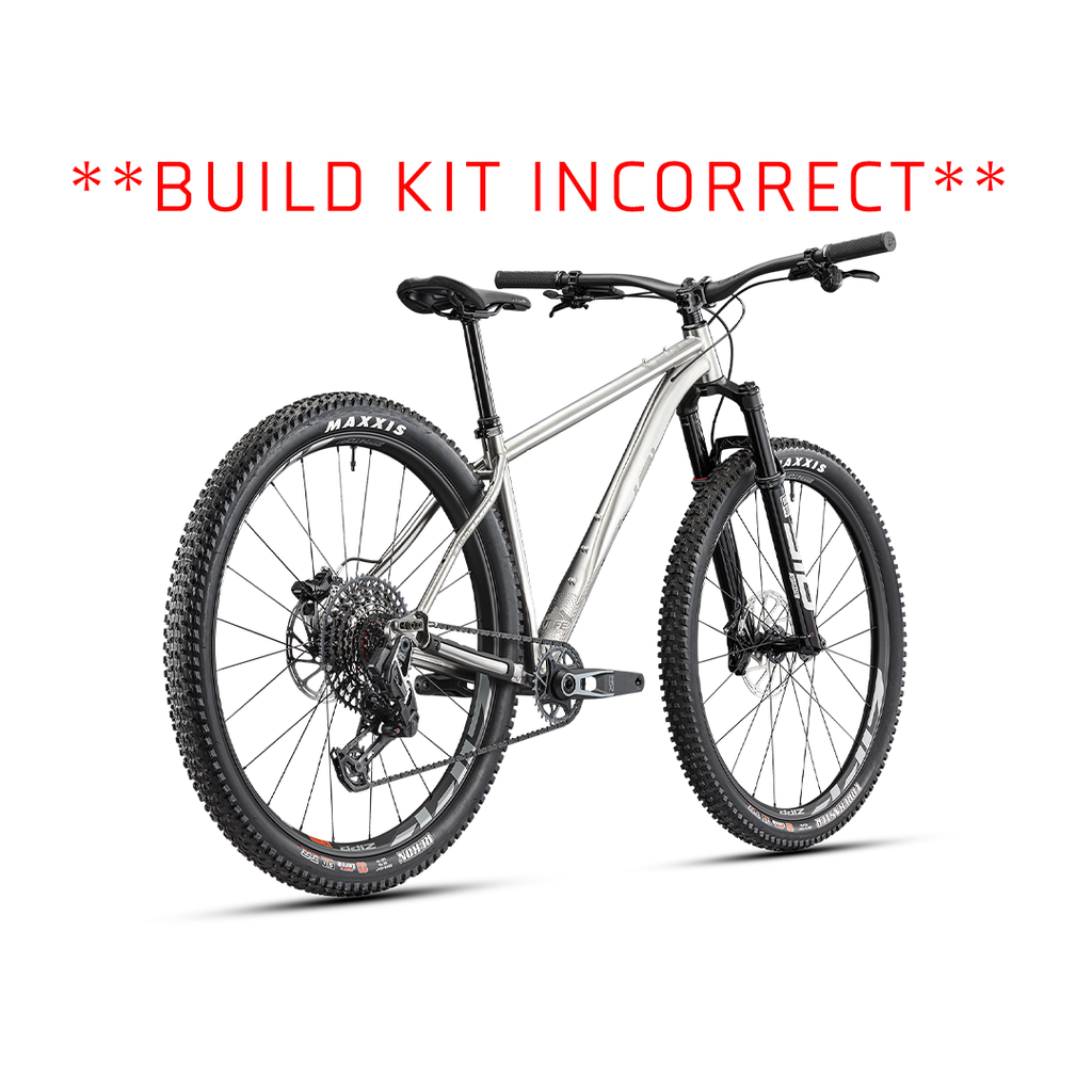 Revel El Jefe Complete Mountain Bike, Sram Eagle 90 T-Type, Raw Mountain Bike El Jefe