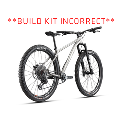 Revel El Jefe Complete Mountain Bike, Sram Eagle 90 T-Type, Raw Mountain Bike El Jefe