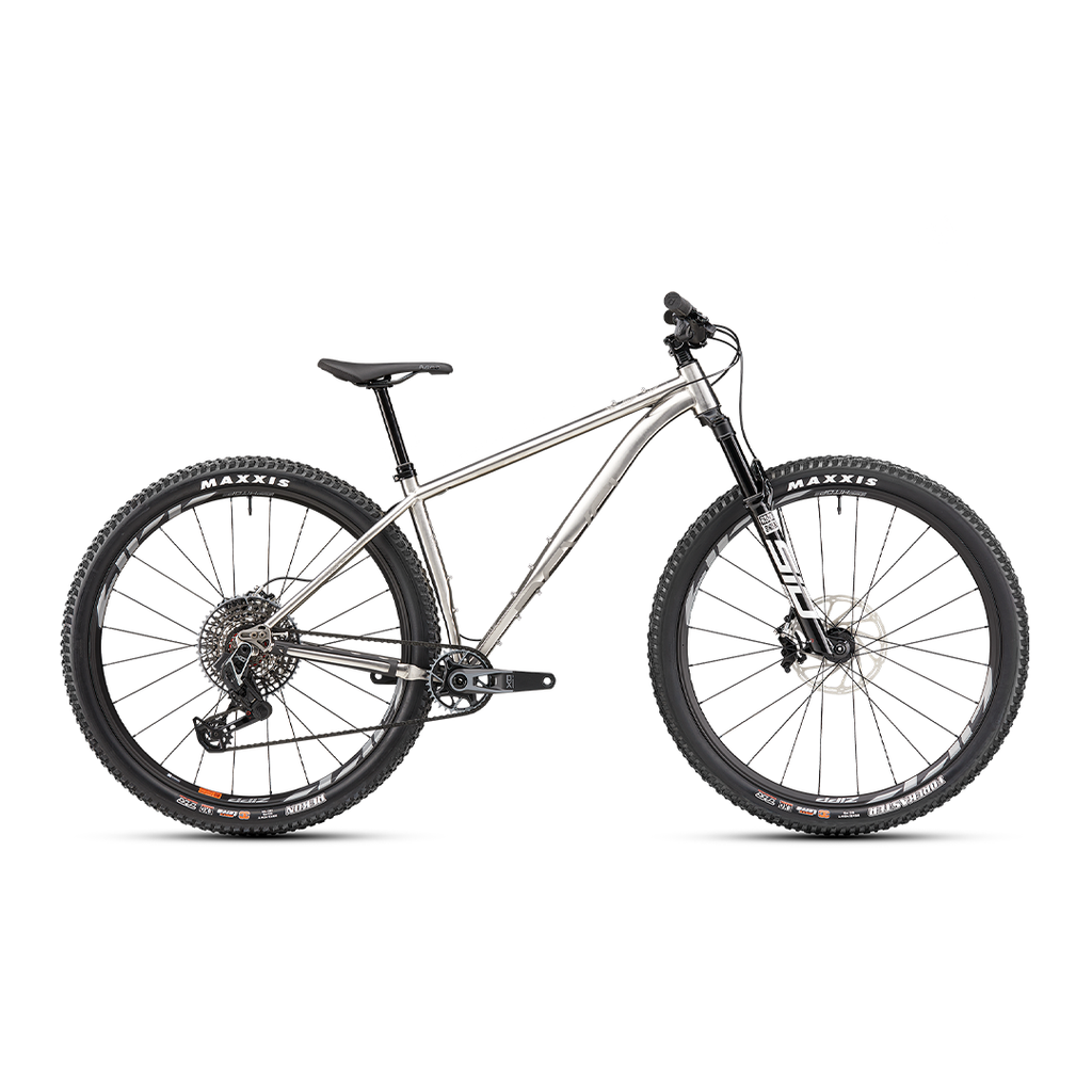 Revel El Jefe Complete Mountain Bike, Sram X0 T-Type Build, Raw Mountain Bike El Jefe