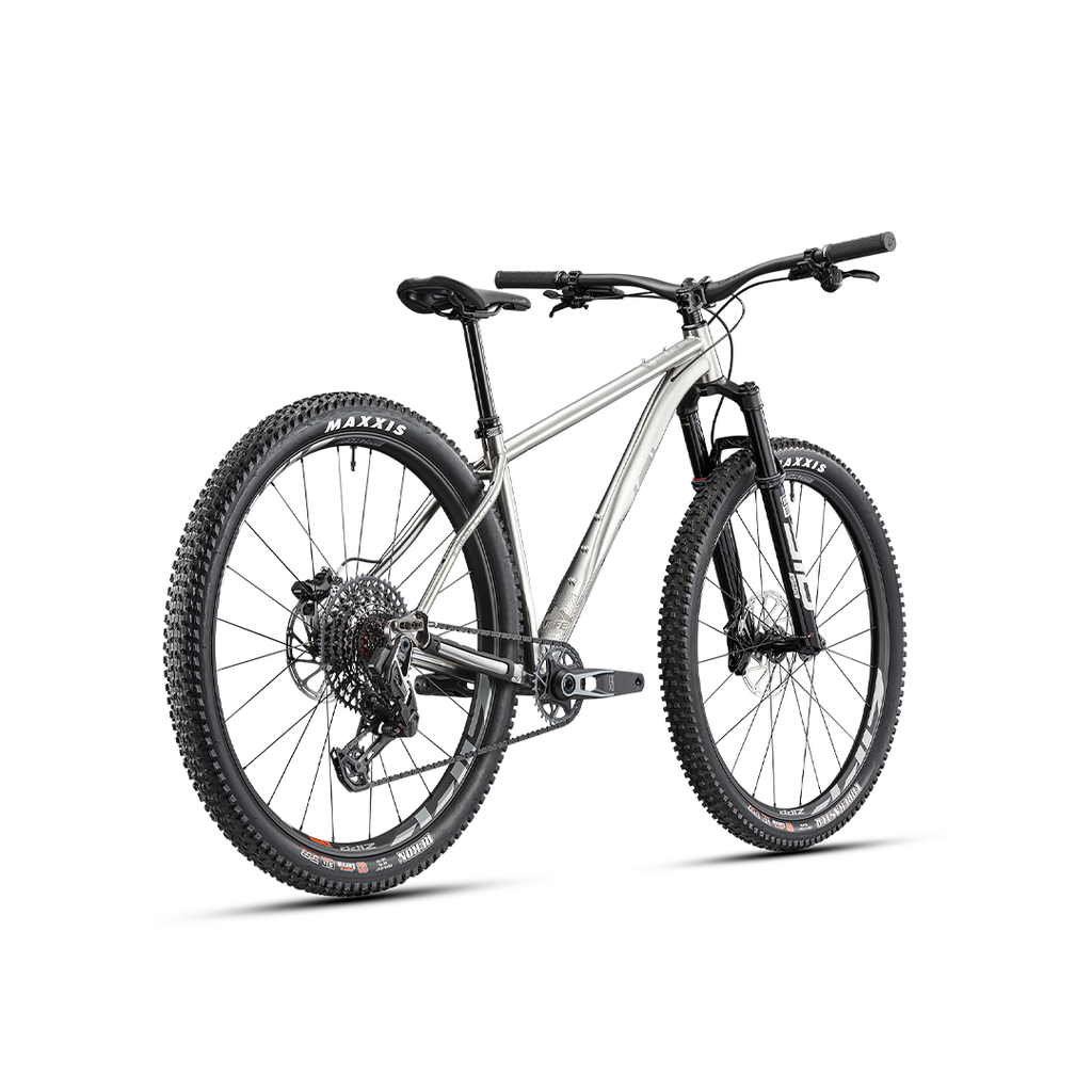 Revel El Jefe Complete Mountain Bike, Sram X0 T-Type Build, Raw Mountain Bike El Jefe