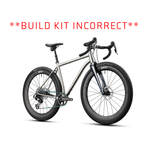 Revel R+ Complete Gravel Bike, Sram Rival XPLR Build, Raw Titanium - Gravel Bike - R+