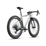 Revel R+ Complete Gravel Bike, Sram Red XPLR Build, Raw Titanium Gravel Bike R+