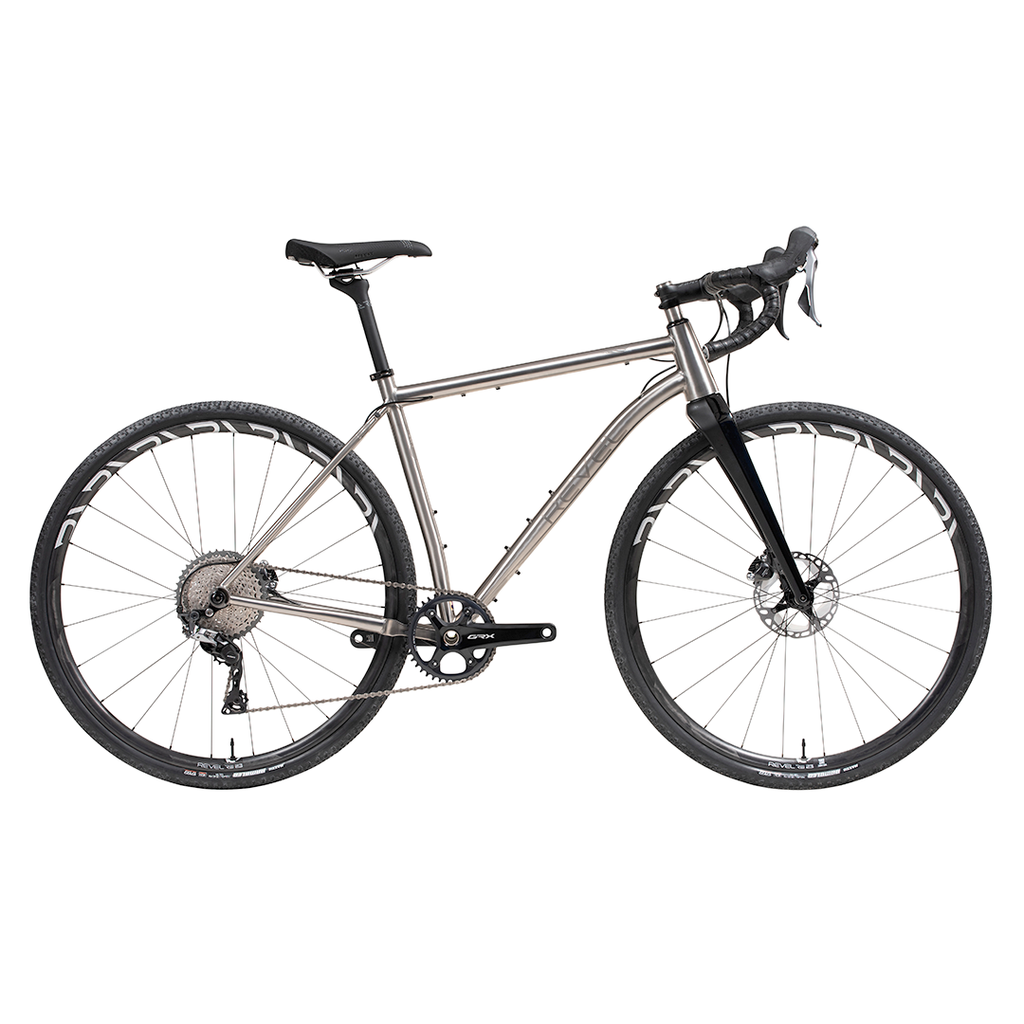 Revel R+ V4 Complete, SRAM Rival 11Speed, Raw Titanium