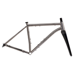 Revel R+ Framekit Only, Raw Titanium Gravel Frame R+