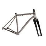 Revel R+ Framekit Only, Raw Titanium - Gravel Frame - R+