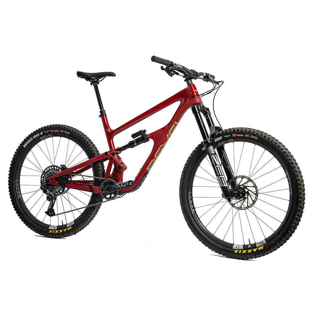 Revel Rail 29 SRAM XX SRAM T-Type AXS Complete Build Shred Velvet (Red) Mountain Bike Rail 29