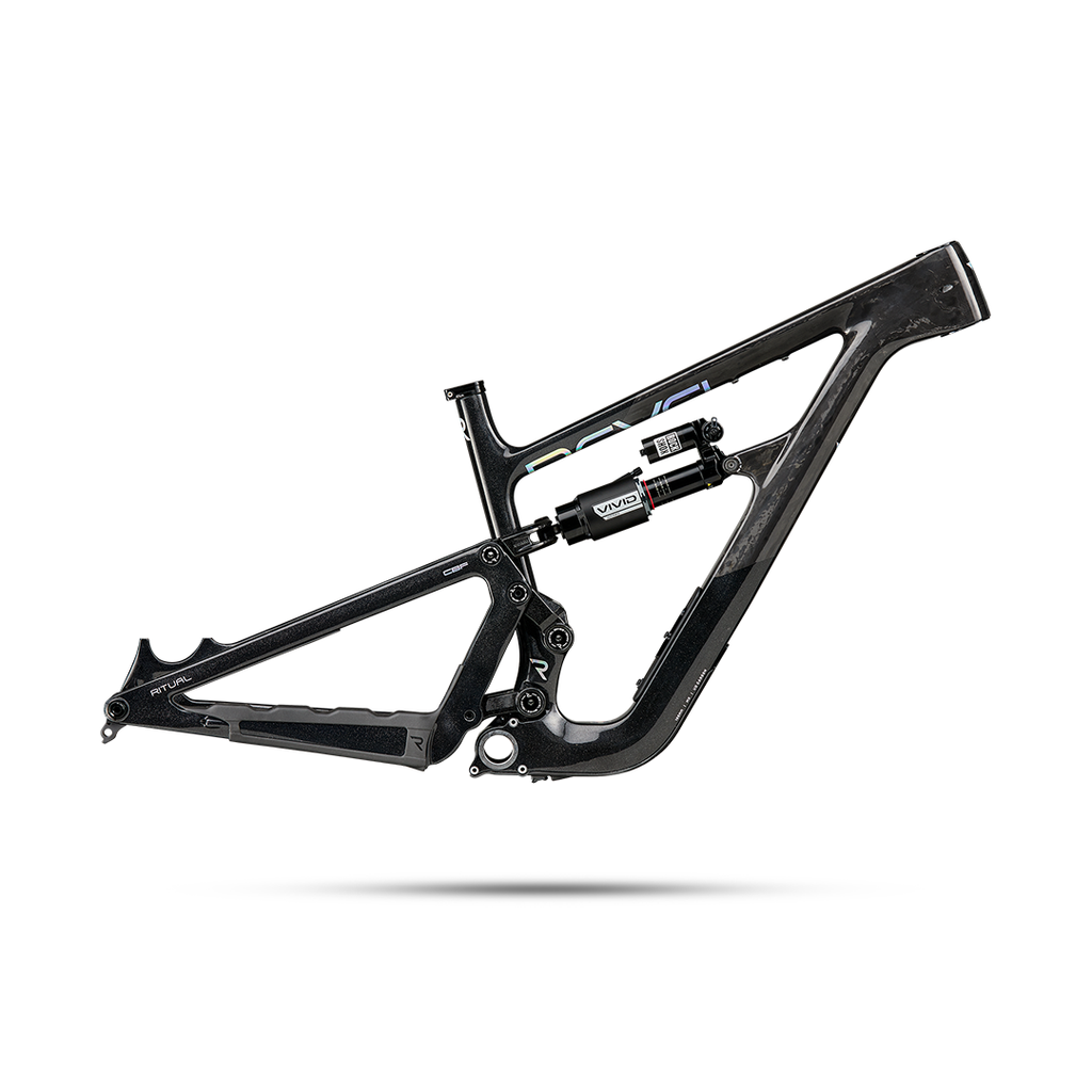 Revel Ritual Frameset Only w/ Rockshox, Space-X Black Mountain Frame Ritual