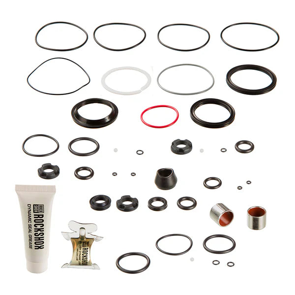 RockShox Full Service Kit, 200 Hour, Dlx/SupDlx, Nude/Bold,GenC MPN: 00.4318.037.020 UPC: 710845920776 Rear Shock Service Kits Rear Shock Full Service Kits