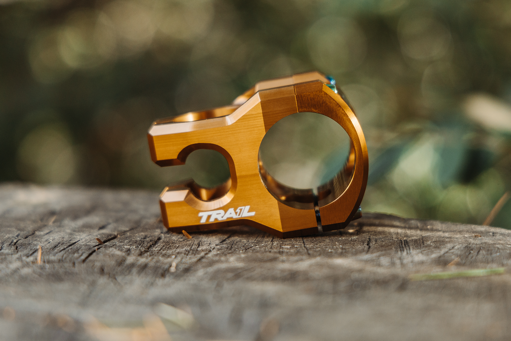 Trail One Components The Rockville Stem - Made in California Bronze 35mm Clamp 32mm Length MPN: SM.RV.BRZ.32 Stems Rockville Stem