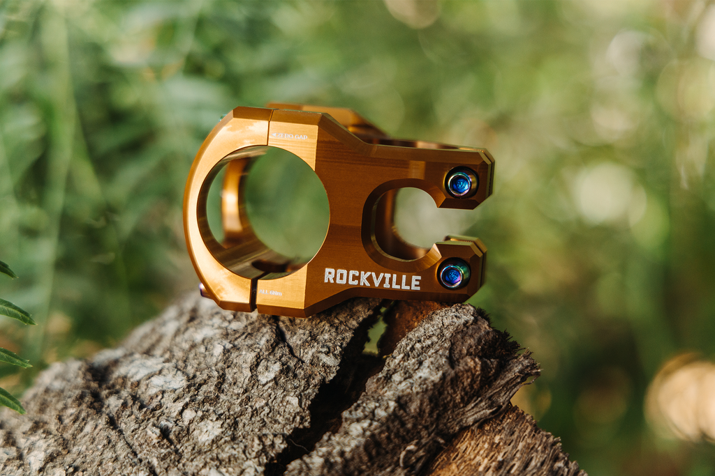 Trail One Components The Rockville Stem - Made in California Bronze 35mm Clamp 40mm Length - Stems - Rockville Stem