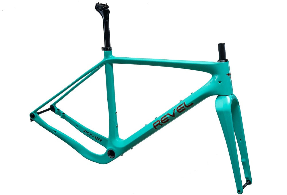 Revel Rover Gravel Bike Frame/Fork Only Mint Green Gravel Frame Rover