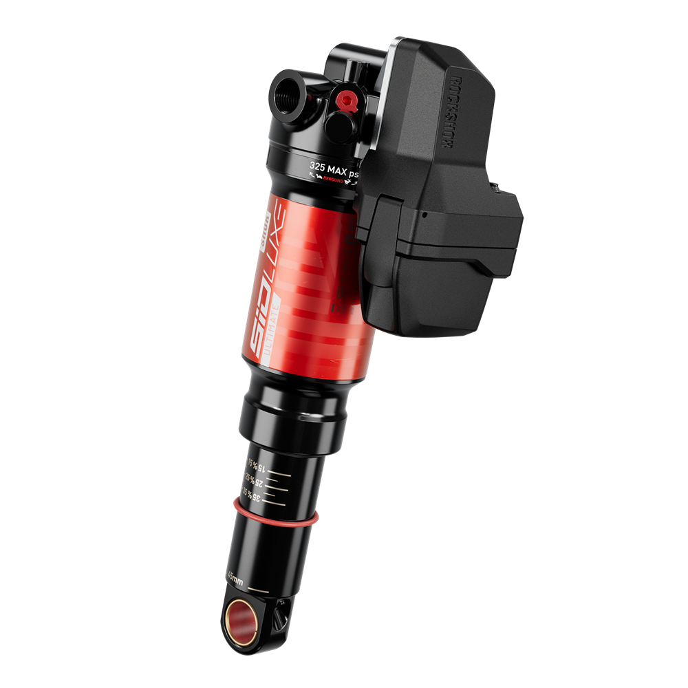 RockShox SIDLuxeUltimateFlight Attendant - 190x45 Solo Air Battery, Charger, A3 - Epic 8, Epic 9 MPN: 00.4118.544.008 UPC: 710845929410 Rear Shock SidLuxe Ultimate Flight Attendant