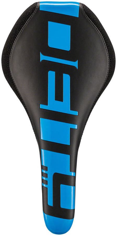 DEITY Speedtrap AM Saddle - Chromoly, Black/Blue MPN: 26-STPCR-BL UPC: 817180021882 Saddles Speedtrap AM Saddle