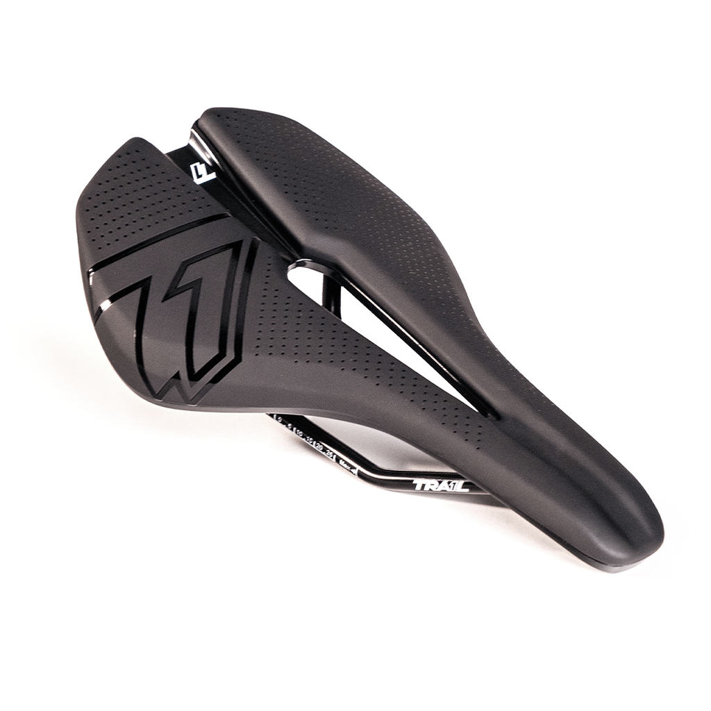 Trail One Components Saxon Hills Saddle, Atmos Foam / Chromoly, 141mm, Black MPN: SA.SHL.BLK UPC: 850022403248 Saddles Saxon Hills