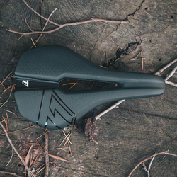Trail One Components Saxon Hills Saddle, Atmos Foam / Chromoly, 141mm, Black - Saddles - Saxon Hills