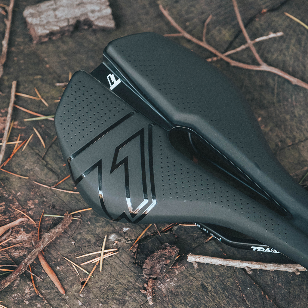 Trail One Components Saxon Hills Saddle, Atmos Foam / Chromoly, 141mm, Black - Saddles - Saxon Hills