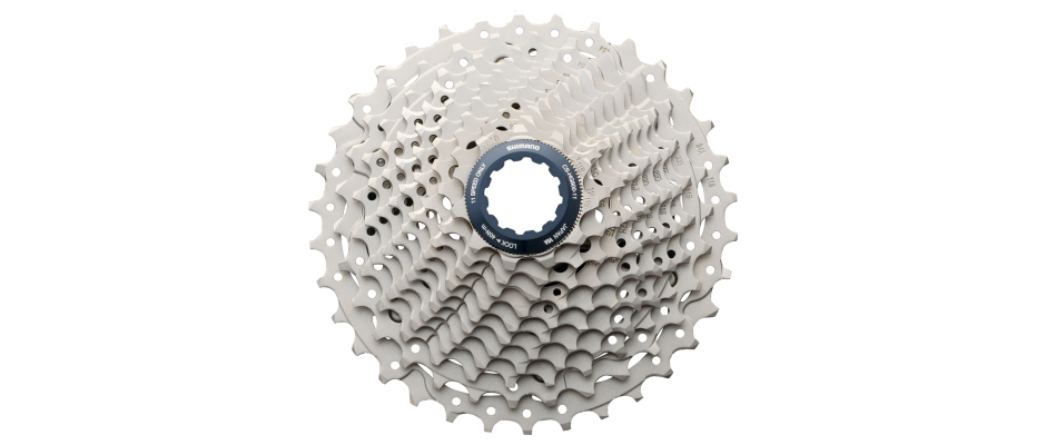 Shimano Ultegra CS-HG800 Cassette - 11 Speed, 11-34t, Silver MPN: ICSHG8001111134 UPC: 689228768833 Cassettes Ultegra CS-HG800 11-Speed Cassette