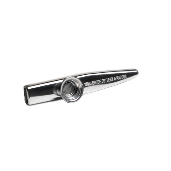 World's Best Kazoo In Chrome Dome Homie Home MPN: Kazoo-silver Cutlery & Kazoos Kazoo