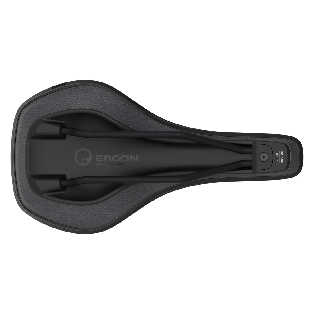 Ergon SM E-Mountain Core Prime Saddle -Stealth, Mens, Small/Medium - Saddles - SM E-Mountain Core Prime Saddle
