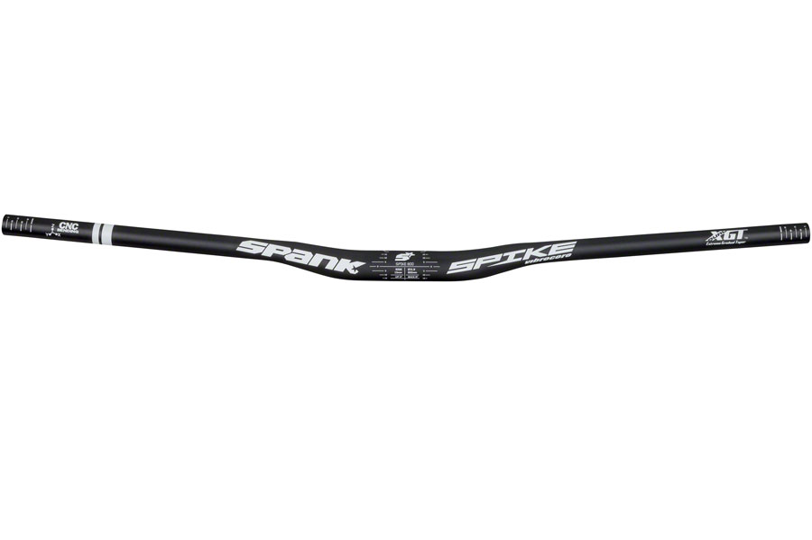 Spank Spike 800 Vibrocore Handlebar Limited Edition 15mm Rise Black/Gray MPN: 4B-SK3180015-101-V114-AM Flat/Riser Handlebar Spike 800 Viibrocore Bar