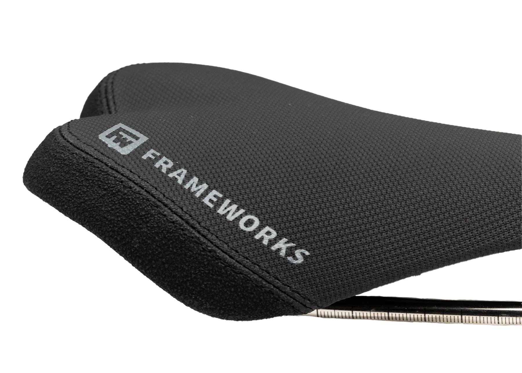 Spank X Frameworks DH Saddle - Titanium Alloy, Black Saddles