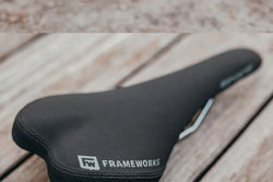 Spank X Frameworks DH Saddle - Titanium Alloy, Black - Saddles - Frameworks DH Saddle