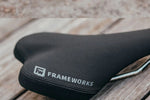 Spank X Frameworks DH Saddle - Titanium Alloy, Black
