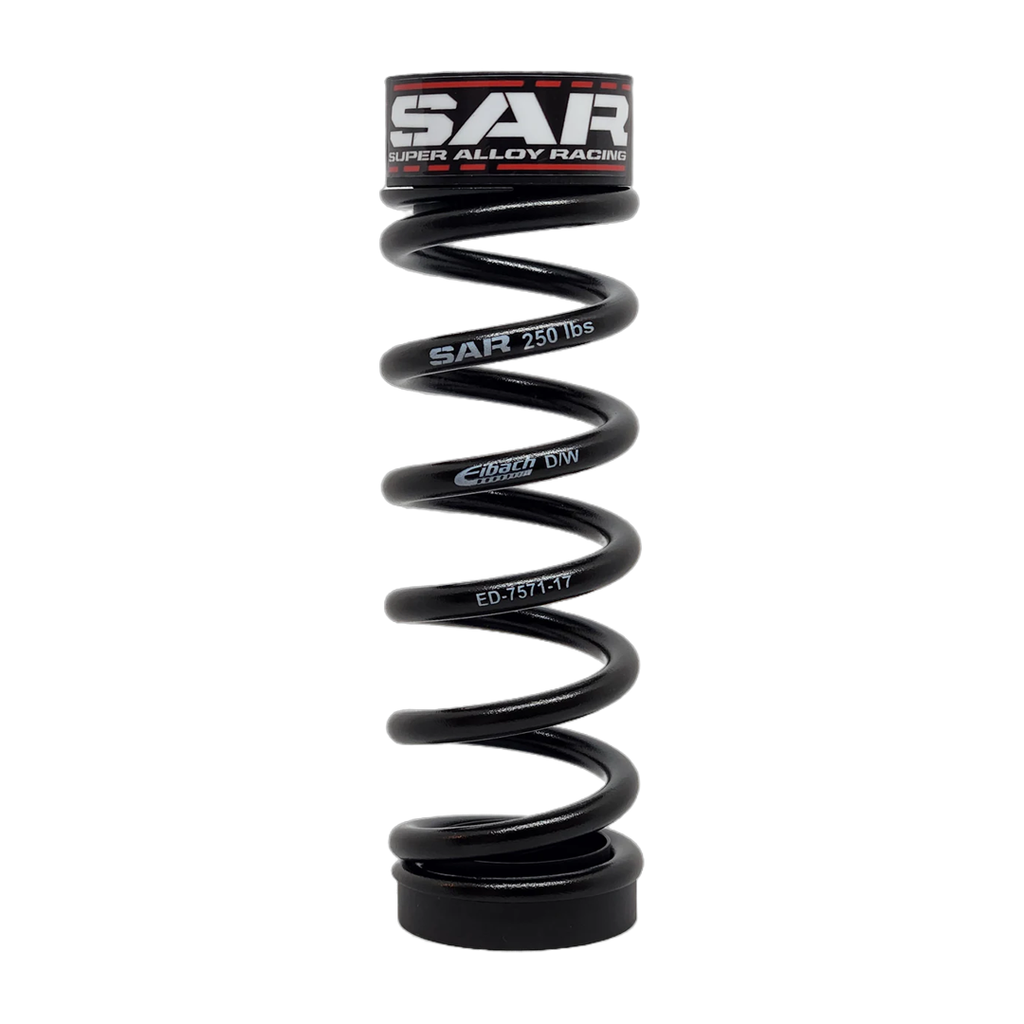 Super Alloy Racing Rear Shock Spring, 250lbs Downhill, 75mm stroke