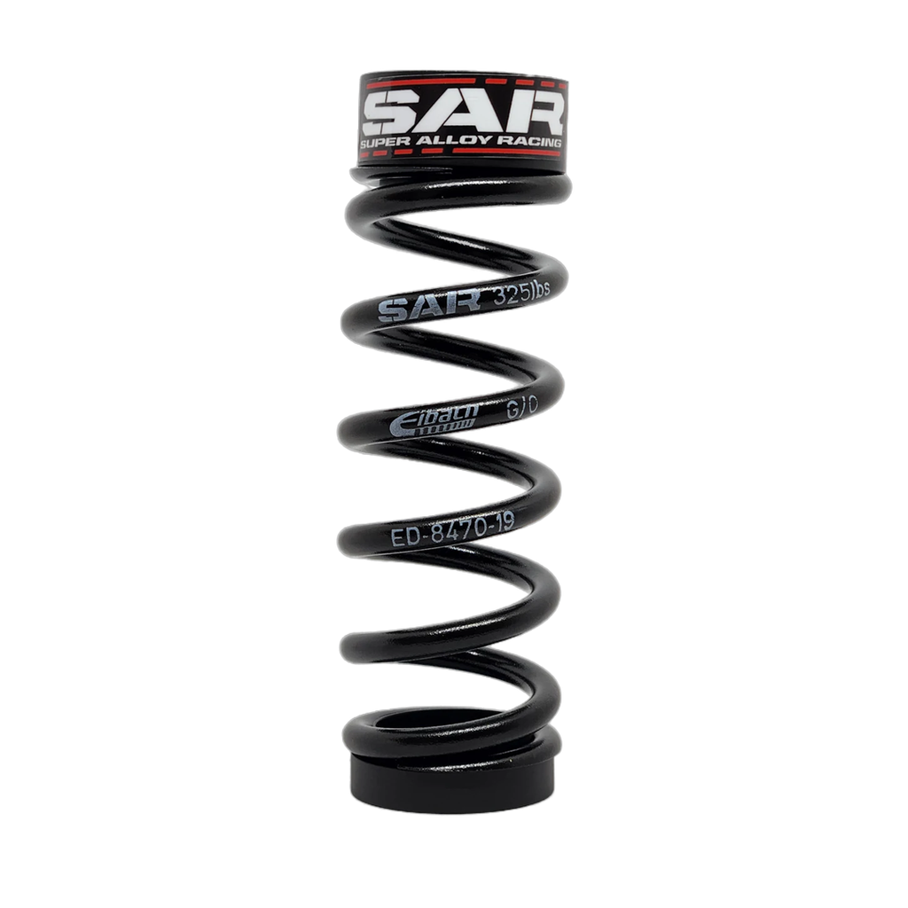 Super Alloy Racing Rear Shock Spring, 325lbs Downhill, 75mm stroke