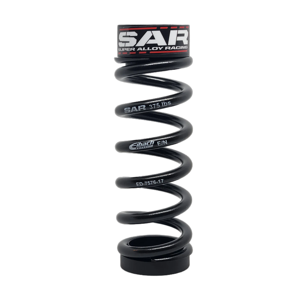 Super Alloy Racing Rear Shock Spring, 375lbs Downhill, 75mm stroke