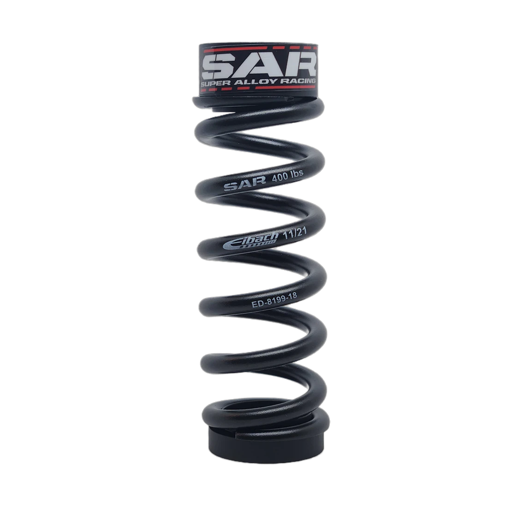 Super Alloy Racing Rear Shock Spring, 400lbs Downhill, 75mm stroke