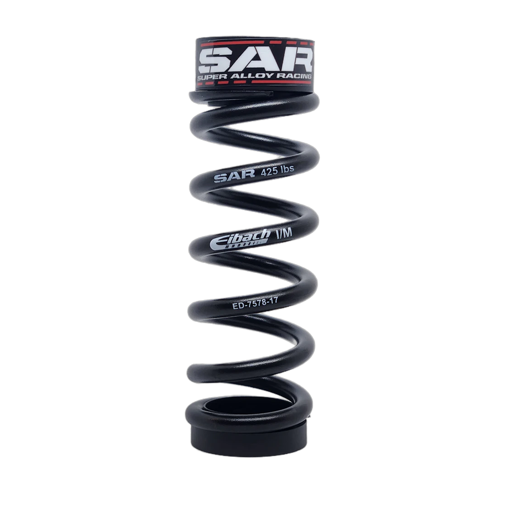 Super Alloy Racing Rear Shock Spring, 425lbs Downhill, 75mm stroke