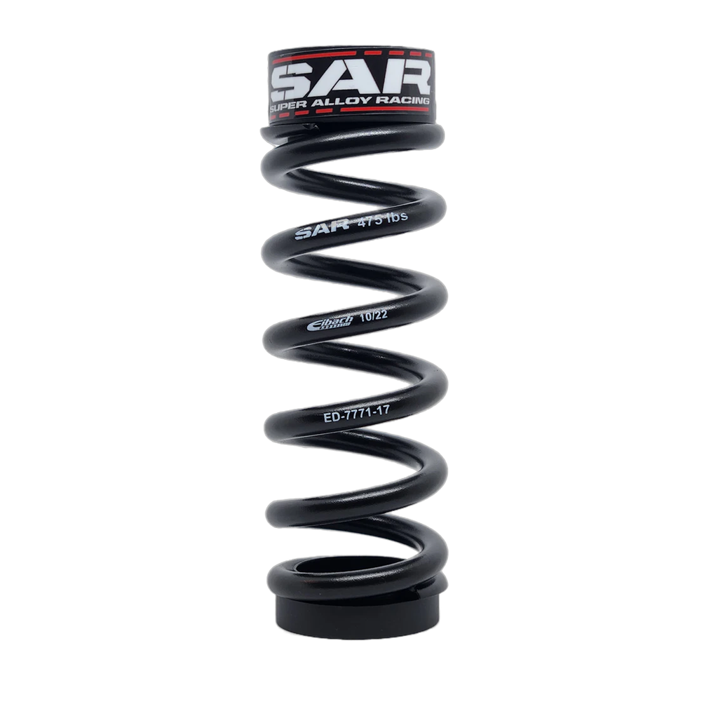 Super Alloy Racing Rear Shock Spring, 475lbs Downhill, 75mm stroke