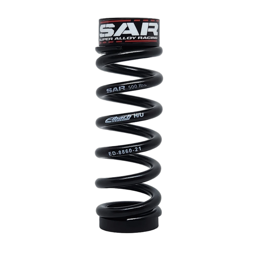 Super Alloy Racing Rear Shock Spring, 500lbs Downhill, 75mm stroke