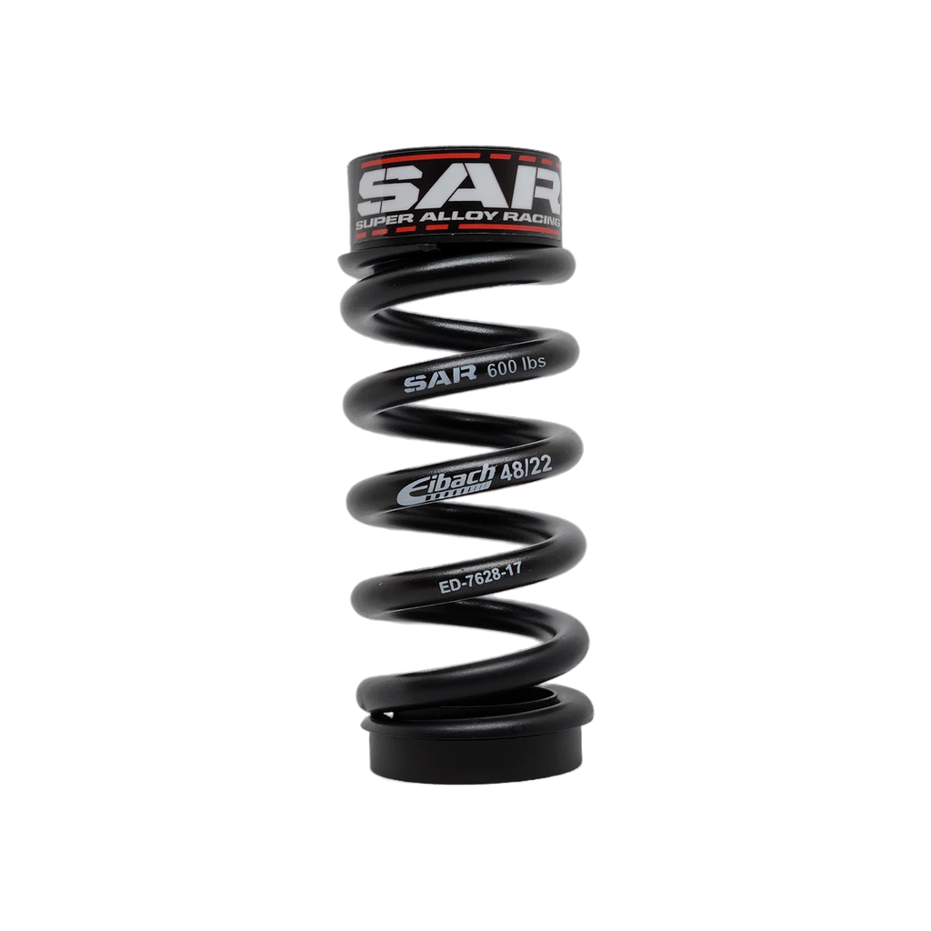 Super Alloy Racing Rear Shock Spring, 600lbs Downhill, 75mm stroke