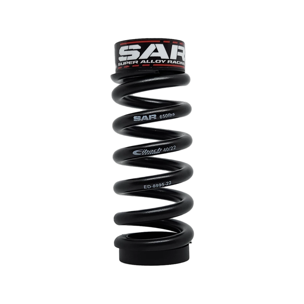 Super Alloy Racing Rear Shock Spring, 650lbs Downhill, 75mm stroke