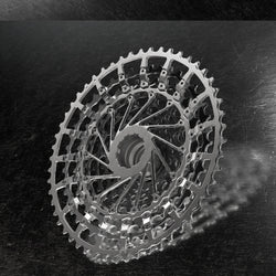 SRAM 1987 Eagle Transmission Power Meter Groupset - 170mm, 32 and 34t Chainrings, POD Controllers, 10-52t Cassette, Rear