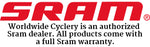 SRAM X-Sync Chainring 44 Teeth 110mm BCD Polished Grey/Matte Black - Chainring - X-Sync Chainring