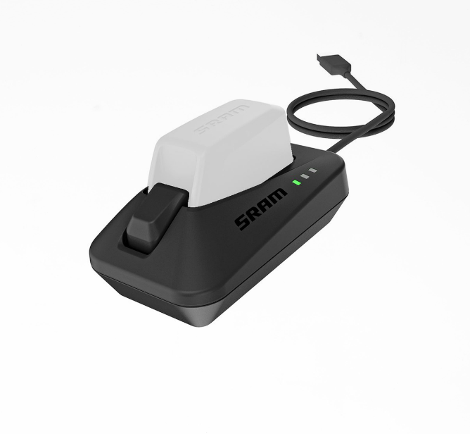 SRAM AXS Battery Charger - Compatible with AXS Battery used on SRAM, eTap, and RockShox AXS Components (Battery sold - Electronic Shifter Part, SRAM - AXS Battery and Charger Accessories