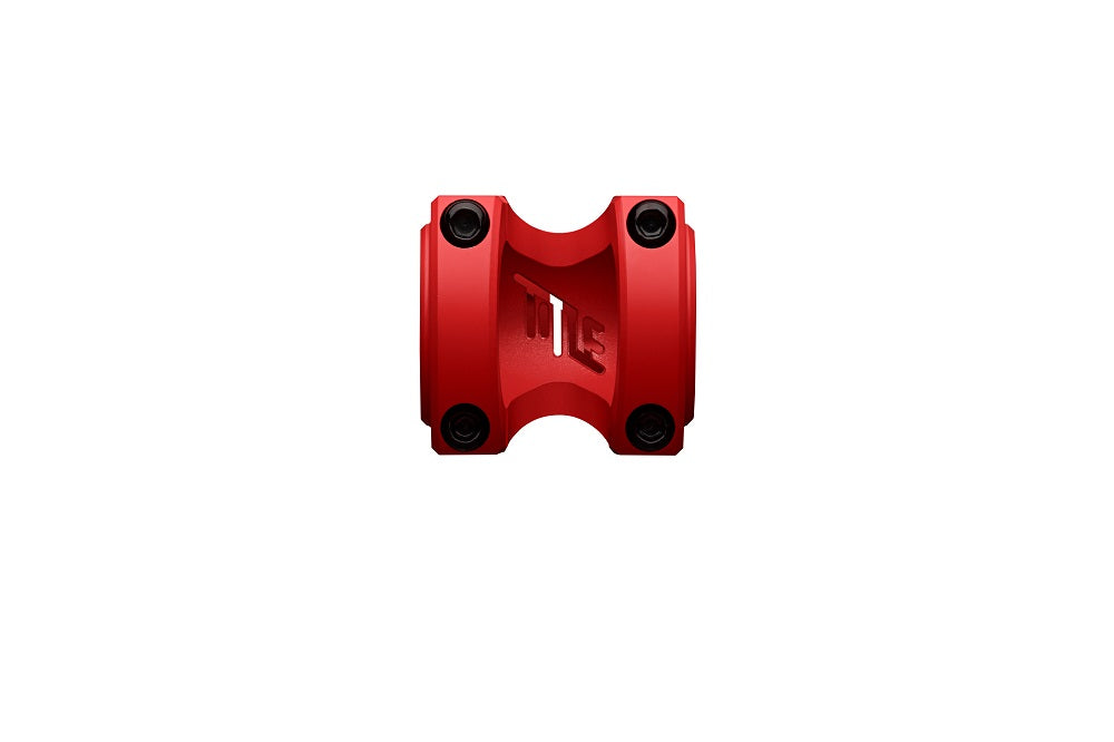 Title MTB ST1 Stem 35 Clamp - 35mm Length Matte Red Stems