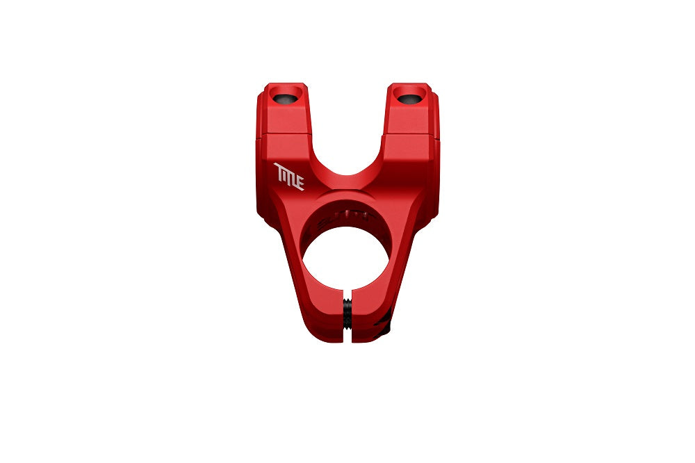 Title MTB ST1 Stem 35 Clamp - 35mm Length Matte Red - Stems - ST1 Stem