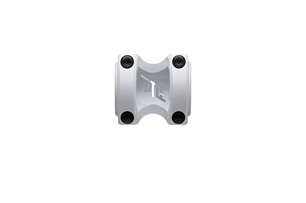 Title MTB ST1 Stem 35 Clamp - 35mm Length Gloss White Stems