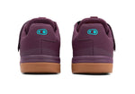 Crank Brothers Stamp Speedlace Men's Shoe - Purple / Teal Flat Shoe Stamp Speed Lace Shoe