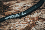 Trail One Components The Crockett Alloy Handlebar 31.8mm Diameter - 25mm Rise - Flat/Riser Handlebar - Crockett Alloy