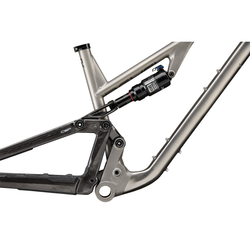 Revel Ti Ranger Framekit w/ Rockshox Deluxe Ult, Raw Titanium / Black - Mountain Frame - Ranger