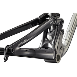 Revel Ti Ranger Framekit w/ Rockshox Deluxe Ult, Raw Titanium / Black