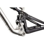 Revel Ti Ranger Framekit w/ Rockshox Deluxe Ult, Raw Titanium / Black