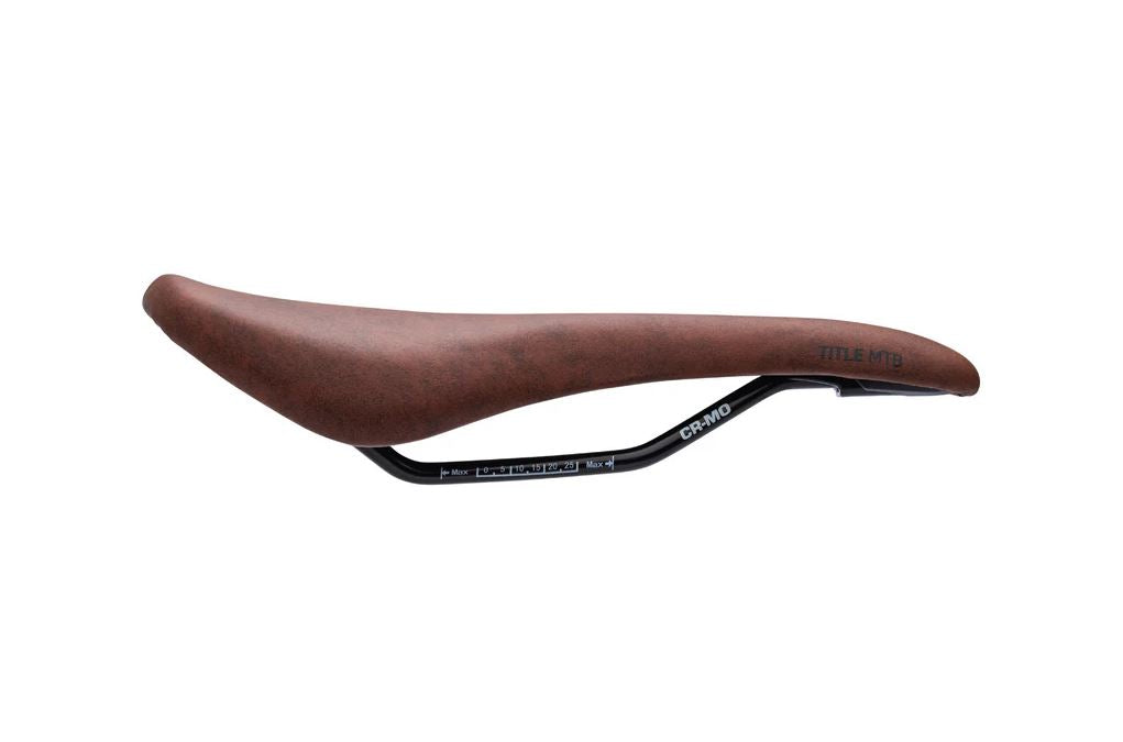 Title MTB ES1 Enduro Saddle Brown Medium (145mm) - Saddles - ES1