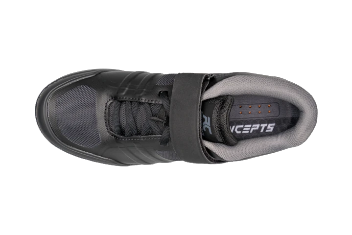 Ride Concepts Men's Transition Clipless Shoe Black / Charcoal Size 10 - Mountain Shoes - Transition Clipless Shoe