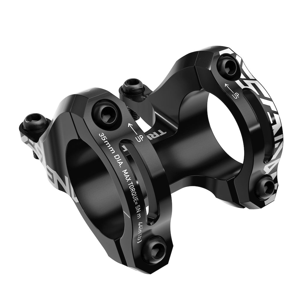 TruVativ Descendant Stem - 50mm, 35 Clamp, +/-0, Direct Mount, Aluminum, Black MPN: 00.6518.025.000 UPC: 710845807459 Stems Descendant Stem